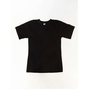 Men´s black cotton t-shirt vyobraziť
