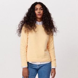 Cropp - Ženilkový sveter - Žltá vyobraziť