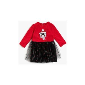 Koton Red Baby Girl Dress vyobraziť