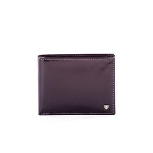 Black leather elegant wallet for a man vyobraziť