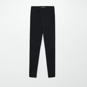 Cropp - High waist džínsy - Čierna vyobraziť