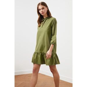 Trendyol Green Collar Detailed Dress vyobraziť