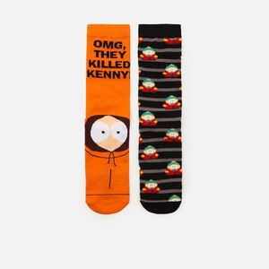 Cropp - Súprava 2 párov ponožiek South Park - Čierna vyobraziť