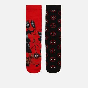 Cropp - Súprava 2 párov ponožiek Marvel - Červená vyobraziť