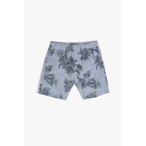 Koton Blue Patterned Baby Boy Shorts & Bermuda vyobraziť