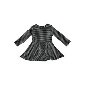 Koton Baby Girl Black Plaid Dress vyobraziť