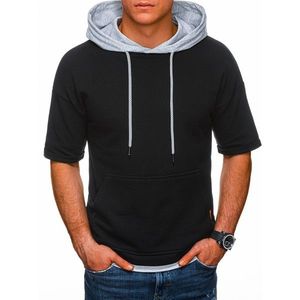 Ombre Clothing Men's sweatshirt with short sleeves B1221 vyobraziť
