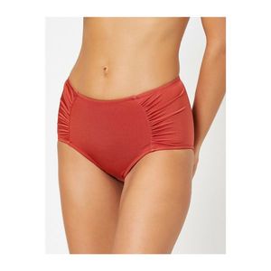 Koton Women's Red Pleated Bikini Bottoms vyobraziť