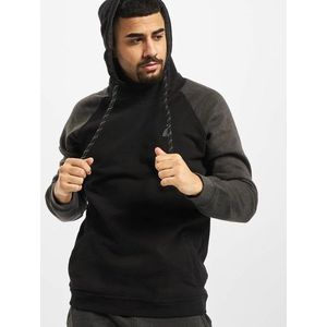 Just Rhyse / Hoodie Mr. Raglan in black - L vyobraziť