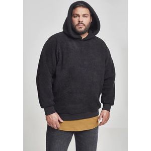 Urban Classics Sherpa Hoody black - 5XL vyobraziť