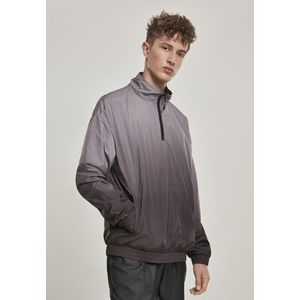 Urban Classics Gradient Pull Over Jacket black/grey - L vyobraziť