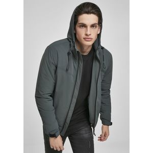 Urban Classics Hooded Easy Jacket bottlegreen - L vyobraziť