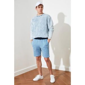 Trendyol Blue Men's Regular Fit Shorts & Bermuda vyobraziť
