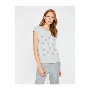 Koton Women's Gray Patterned Undershirt vyobraziť