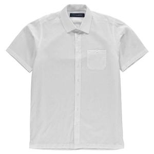 Jonathon Charles Short Sleeve Linen Mix Shirt Mens vyobraziť