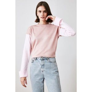 Trendyol Rose Dry Bicycle Collar Knitwear Sweater vyobraziť