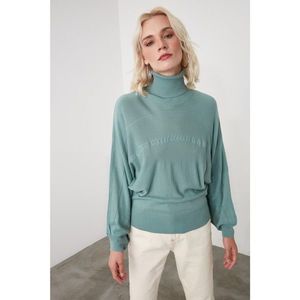 Trendyol Mint Knitted Knitwear Sweater vyobraziť