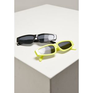 Sunglasses Lefkada 2-Pack neonyellow/black - One Size vyobraziť