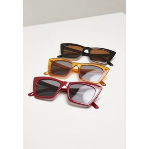 Sunglasses Tilos 3-Pack dark red/black/orange - One Size vyobraziť