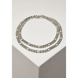 Figaro Layering Necklace silver - One Size vyobraziť