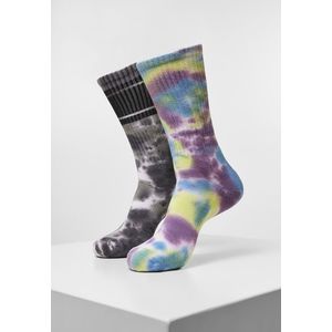 Urban Classics Tie Dye Socks 2-Pack multicolor - 43-46 vyobraziť