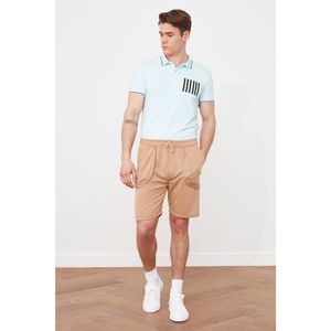 Trendyol Beige Men's Regular Fit Shorts & Bermuda vyobraziť