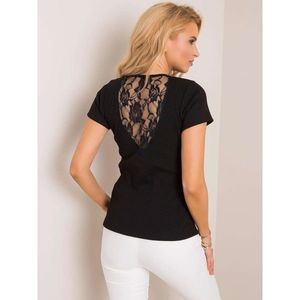 Dámske tričko Fashionhunters Lace detailed vyobraziť