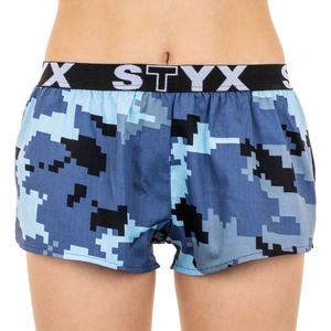 Women's shorts Styx art sports rubber camouflage digital (T657) vyobraziť