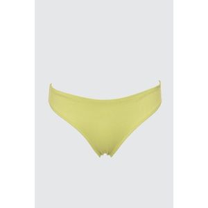 Trendyol Green Neon Textured Bikini bottom vyobraziť