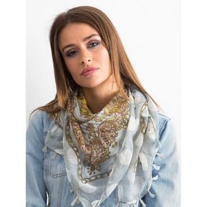 Patterned gray scarf vyobraziť