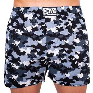 Men's shorts Styx art classic rubber oversize camouflage digital (E1150) vyobraziť