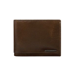 Natural brown leather wallet with RFID system vyobraziť