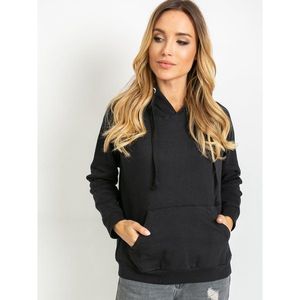 Women´s black kangaroo sweatshirt vyobraziť