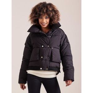 Short black winter jacket vyobraziť