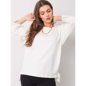 Ecru women´s cotton blouse vyobraziť