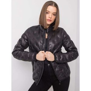 Black transitional jacket without a hood vyobraziť