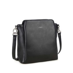 LUIGISANTO Black bag made of ecological leather vyobraziť