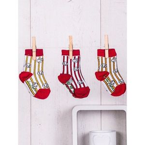 3-pack of striped baby socks set vyobraziť