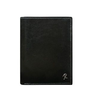 Black wallet for a man with RFID system vyobraziť