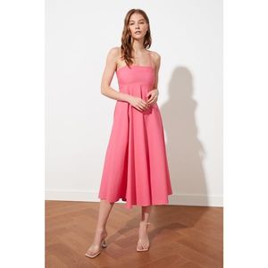 Trendyol Pink Strap Dress vyobraziť