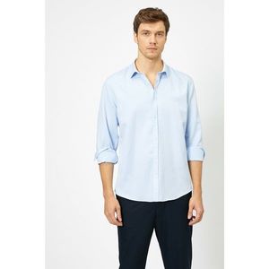 Koton Men's Blue Shirt vyobraziť