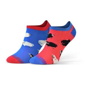 Sesto Senso Unisex's Finest Cotton Low Cut Socks Sheep/Rams vyobraziť