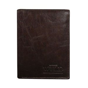 Brown vertical wallet for a man vyobraziť