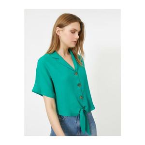 Koton Woman Green Shirt vyobraziť