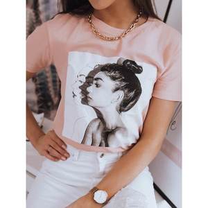 Women's T-shirt WOMEN pink Dstreet RY1658 vyobraziť