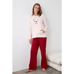 Trendyol Hooded Knitted Pajama Set vyobraziť