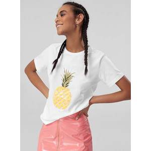 Women's T-shirt Trendyol Embroidered With Sequins vyobraziť