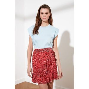 Trendyol Red Floral Skirt vyobraziť