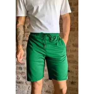 Trendyol Green Men's Regular Fit Panel Shorts & bermuda vyobraziť
