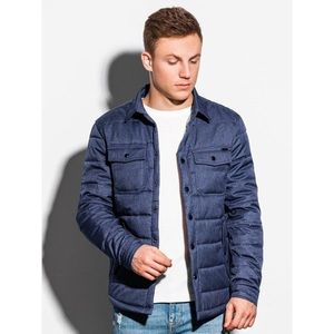 Ombre Clothing Men's mid-season quilted jacket C452 vyobraziť